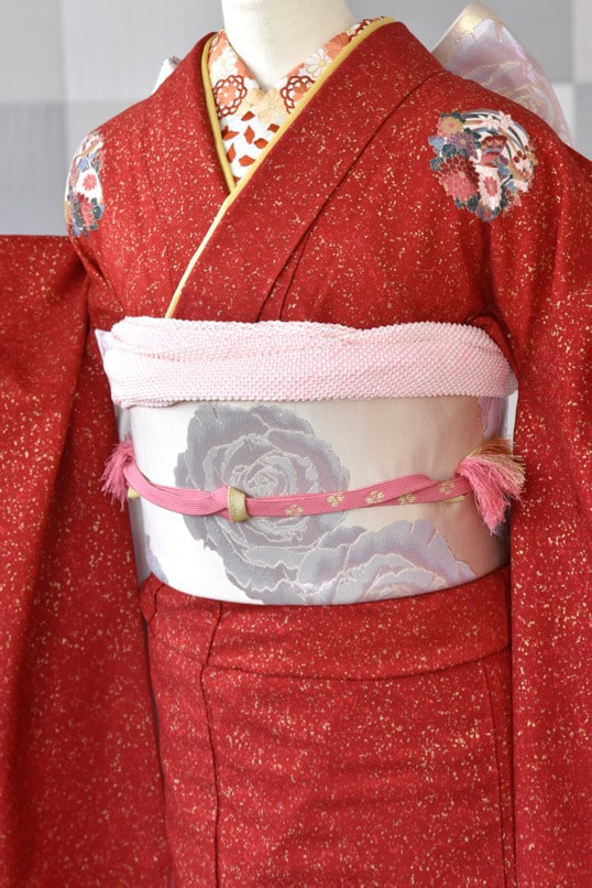 振袖レンタル赤