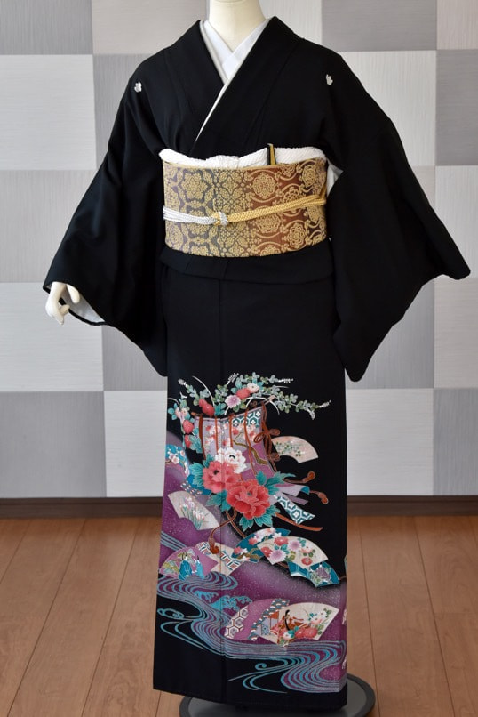 留袖レンタル自宅着付け