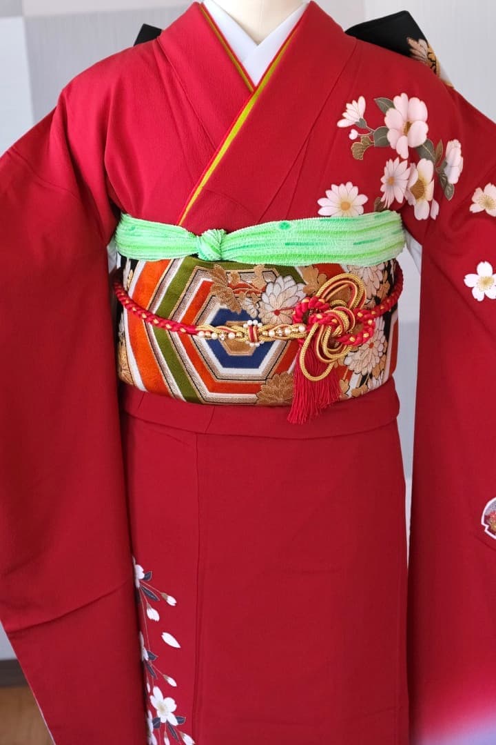 結婚式振袖レンタル赤