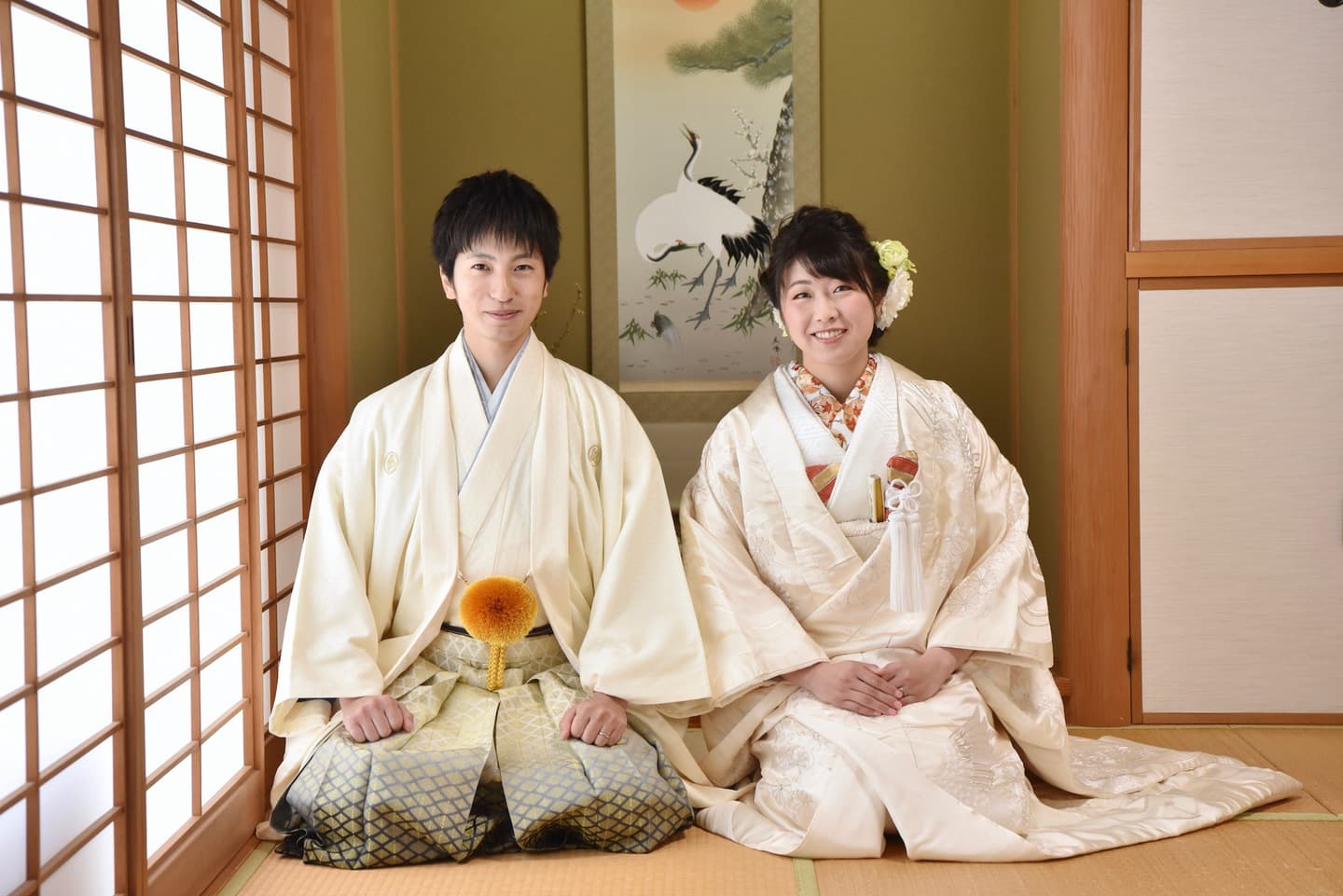 和装結婚式の写真
