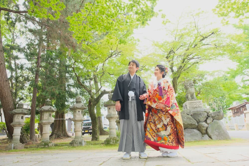 結婚式の写真