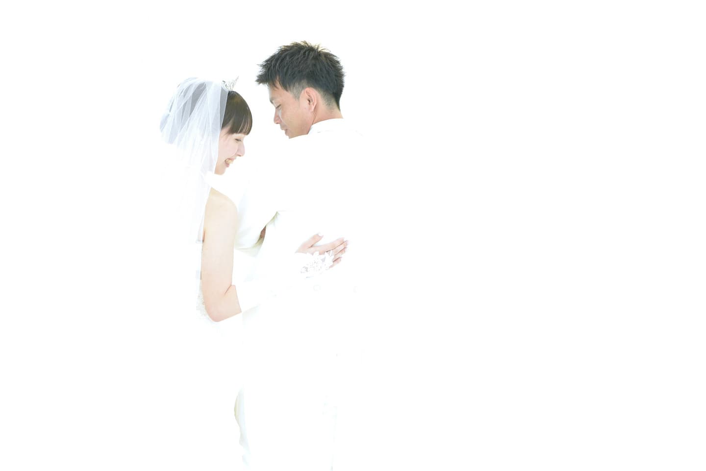 結婚式でドレスの花嫁