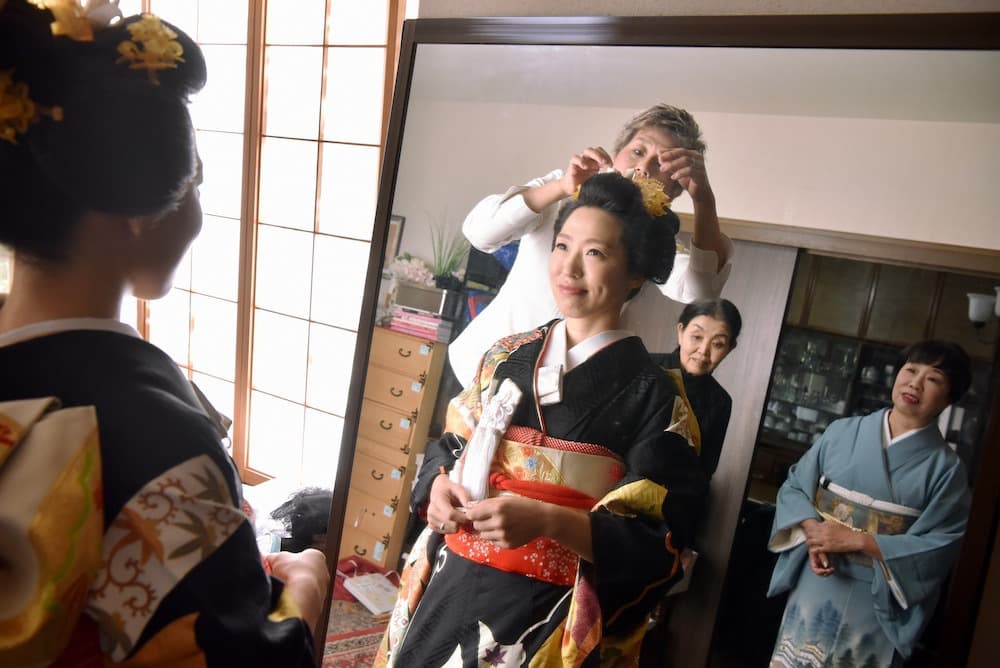 結婚式の花嫁様の写真