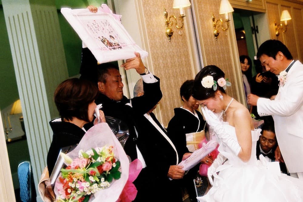 結婚式の花嫁様の写真