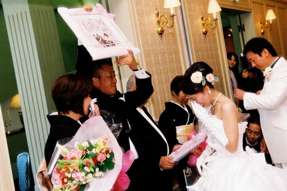 結婚式の花嫁様の写真